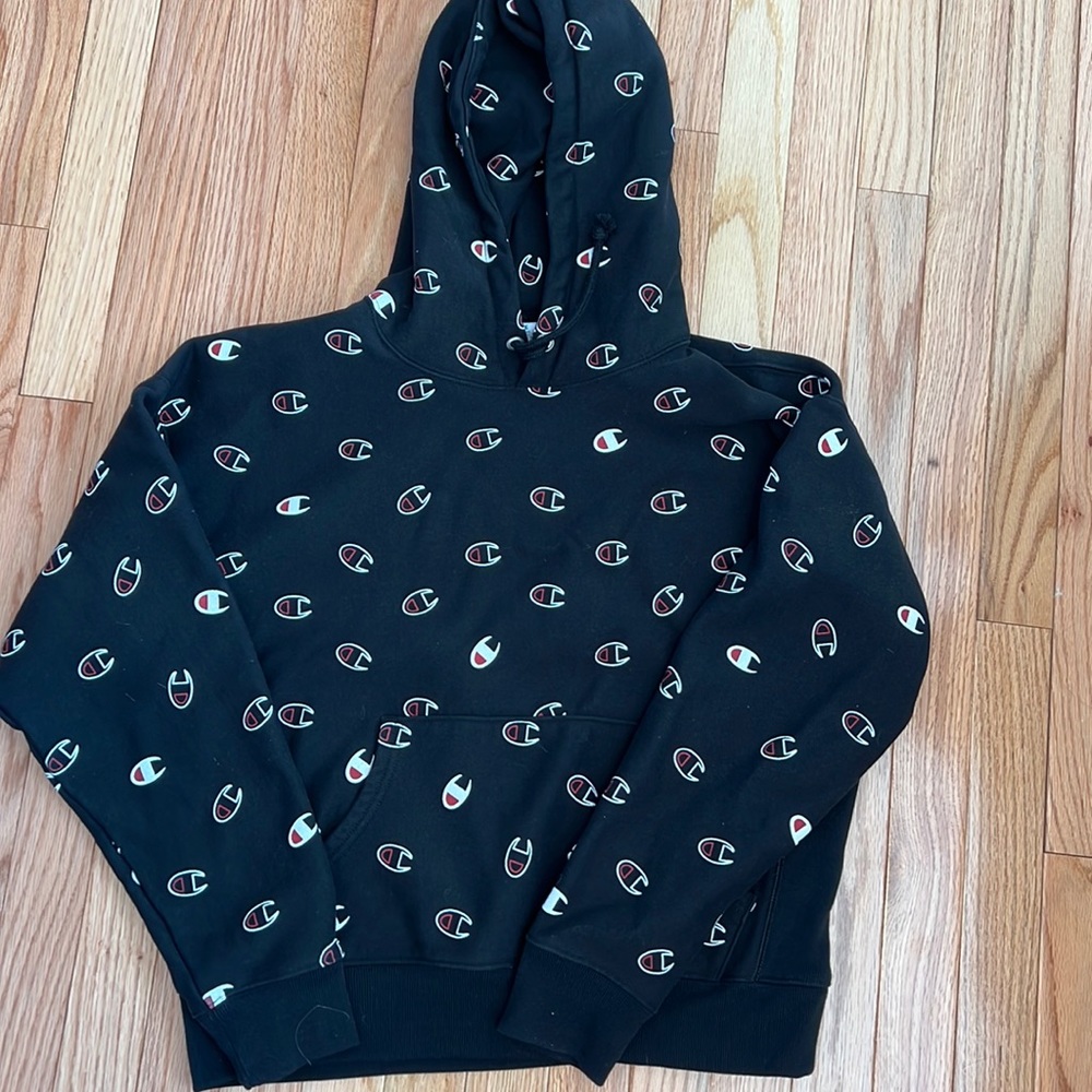 Champion sweatshirt, youth large but could fit women’s xs or small